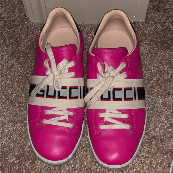 gucci ace pink